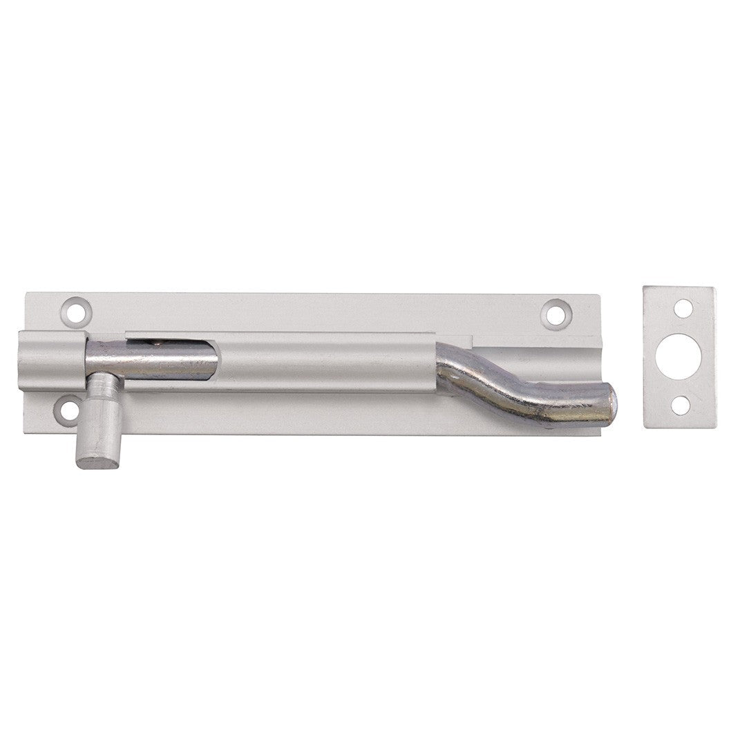 Frisco Eclipse Satin Anodised Aluminium Necked Barrel Bolt - JJ Building Materials