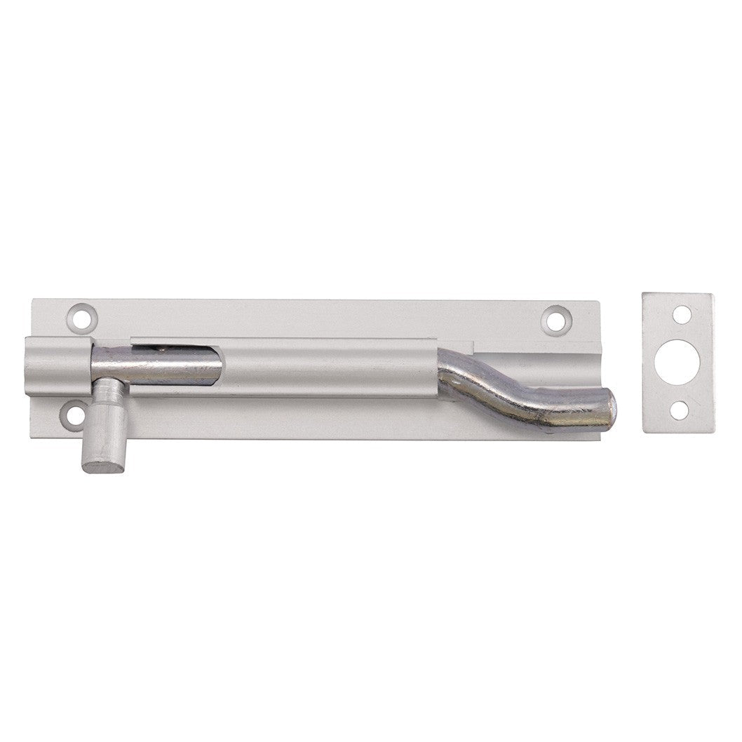 Frisco Eclipse Satin Anodised Aluminium Necked Barrel Bolt (Pre-Pack) - JJ Building Materials