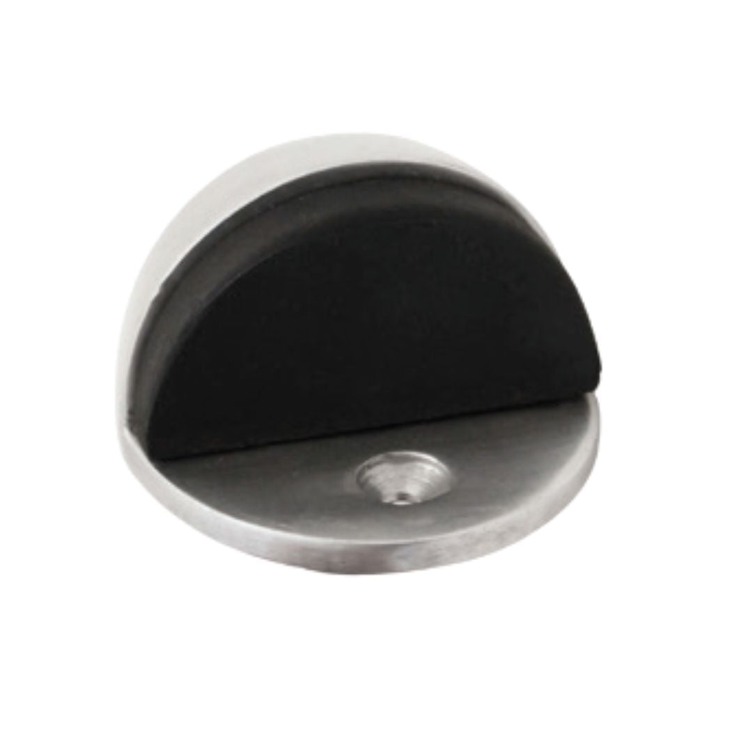 Frisco Eclipse Satin Anodised Aluminium Oval Door Stop (Pre-Pack) - JJ Building Materials