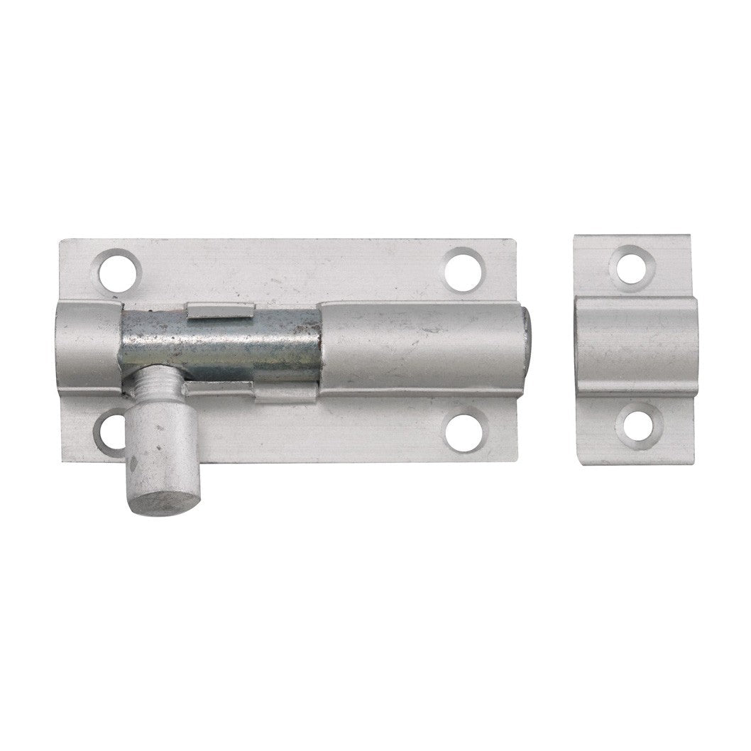 Frisco Eclipse Satin Anodised Aluminium Straight Barrel Bolt (Pre-Pack) - JJ Building Materials