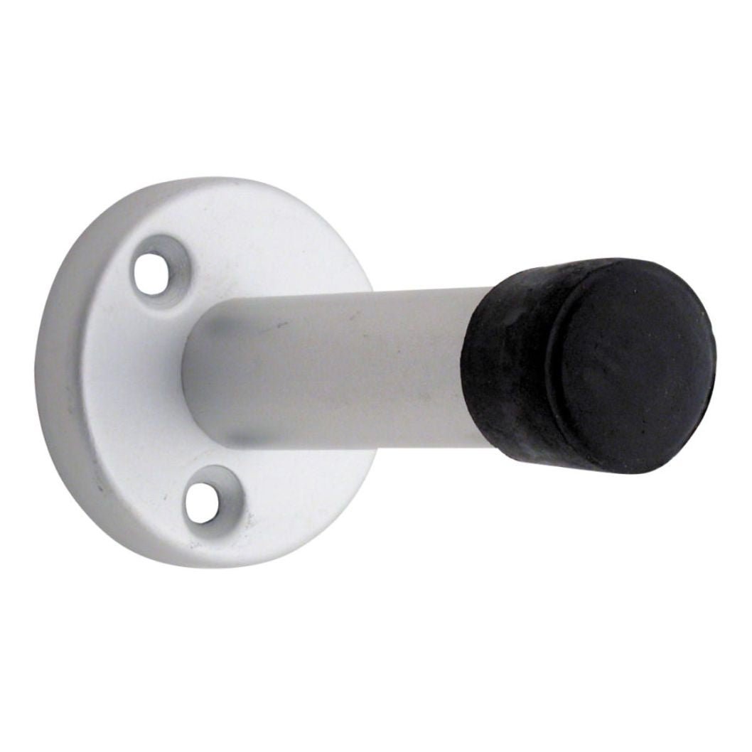 Frisco Eclipse Satin Anodised Projection Wall Mounted Door Stop (Pre-Pack) - JJ Building Materials