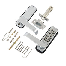 Frisco Eclipse Satin Chrome ED40 SCP Lever Handle Digital Lock - JJ Building Materials