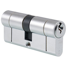 Frisco Eclipse Satin Chrome Standard Euro Profile Cylinder (Double) (Pre-Pack) - JJ Building Materials