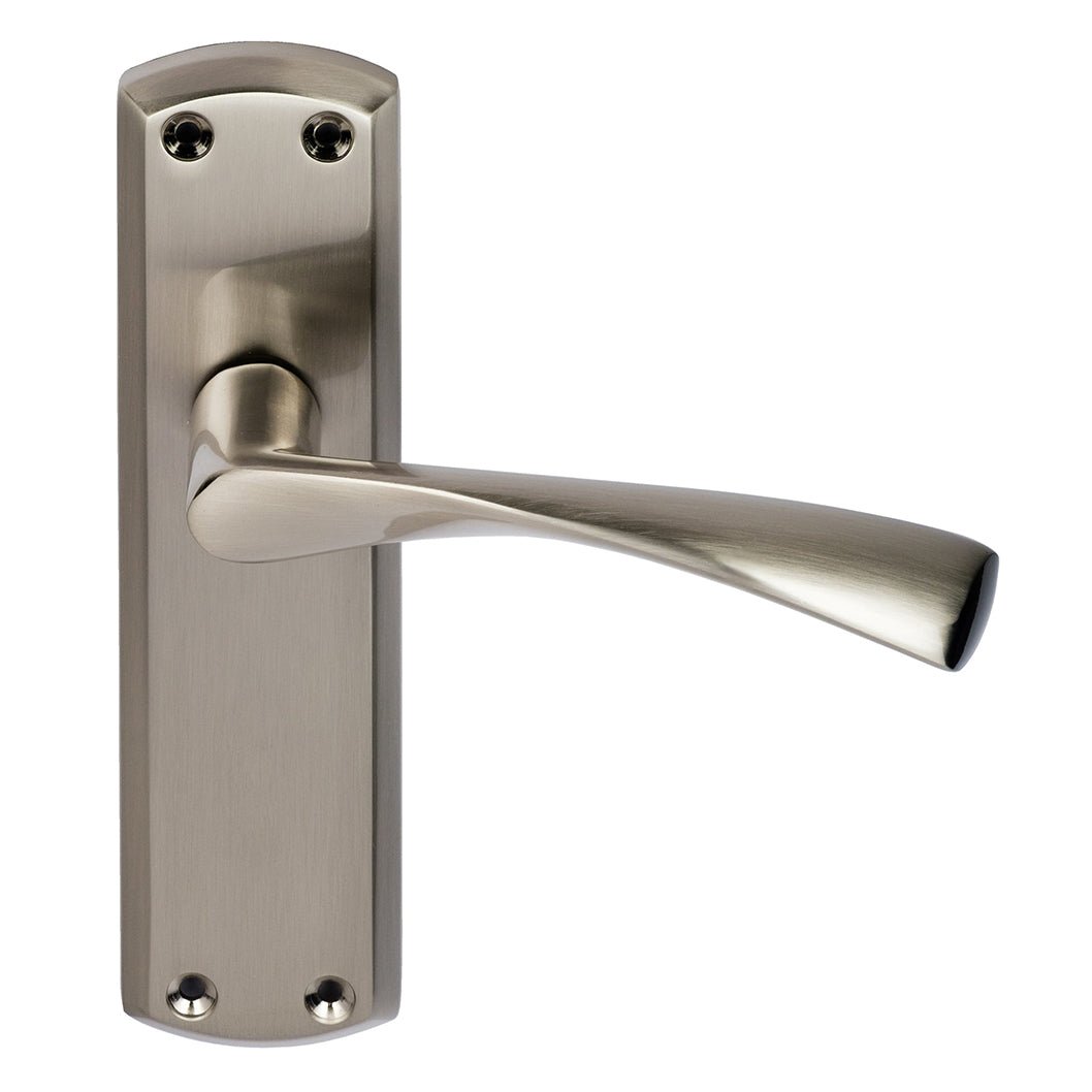 Frisco Eclipse Satin Nickel Monza Lever Set (Pre-Pack) - JJ Building Materials