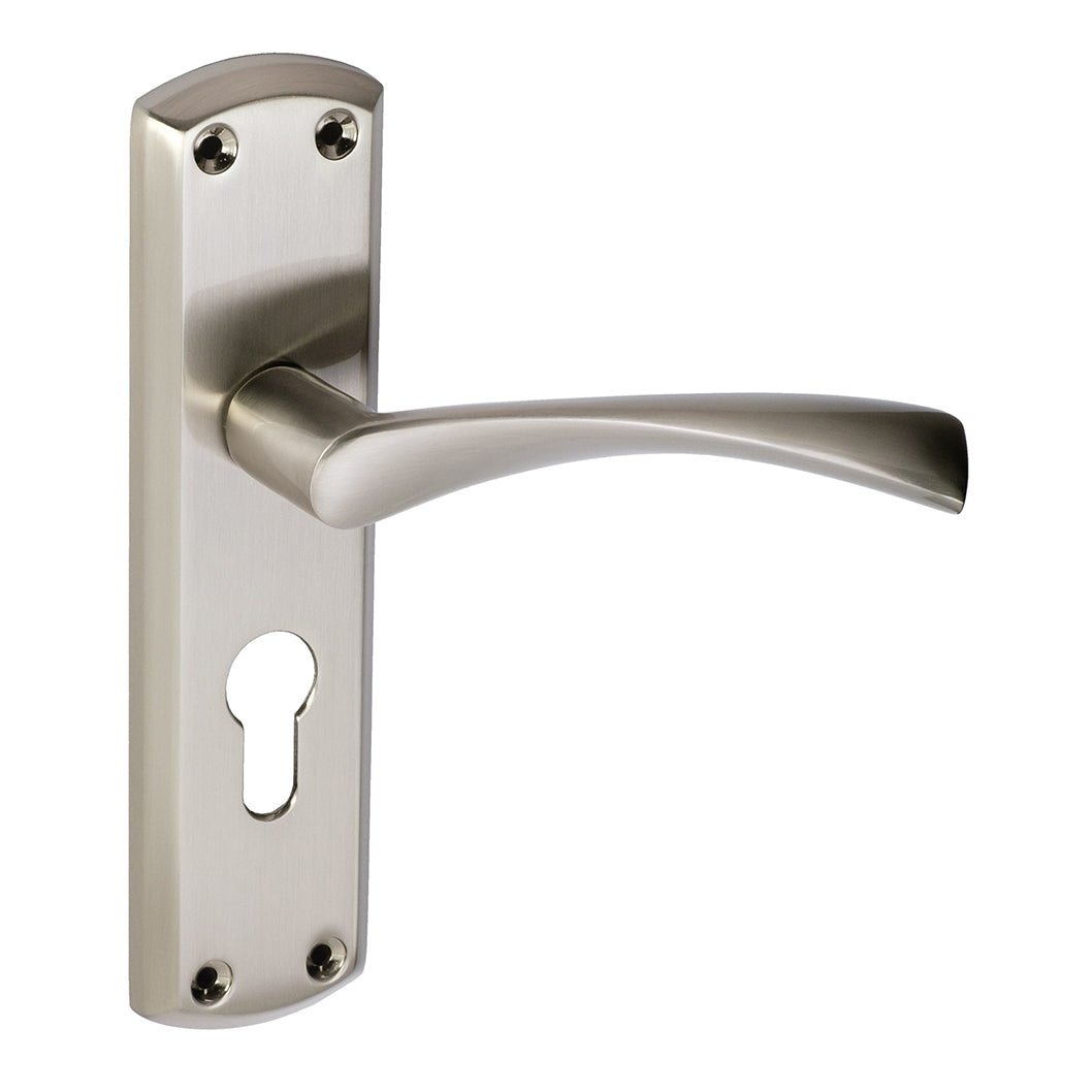 Frisco Eclipse Satin Nickel Monza Lever Set (Pre-Pack) - JJ Building Materials