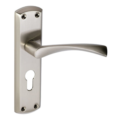 Frisco Eclipse Satin Nickel Monza Lever Set (Pre-Pack) - JJ Building Materials