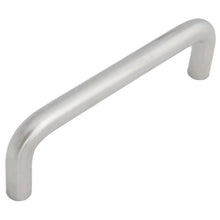 Frisco Eclipse Satin Stainless Steel 100x10mm D Shaped Cabinet Handle - JJ Building Materials