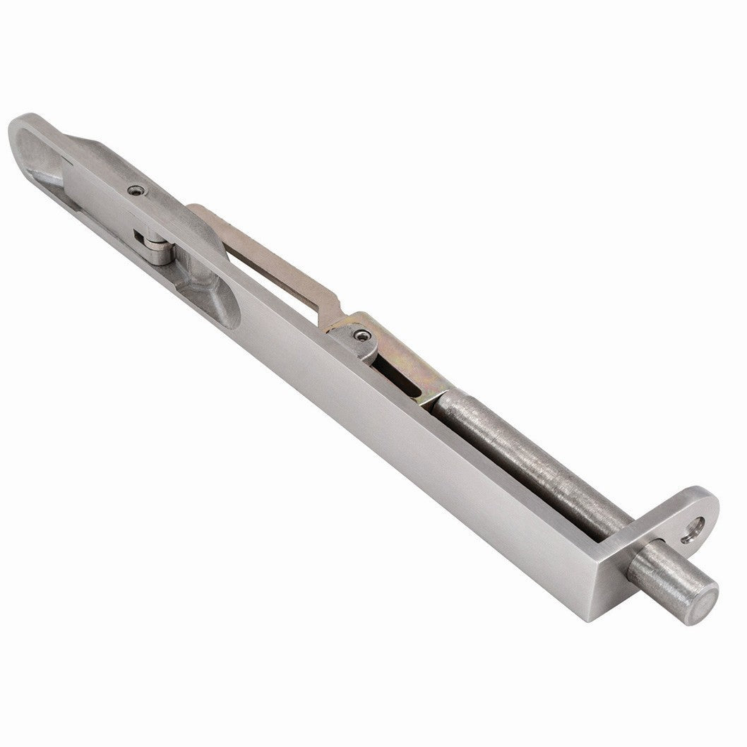 Frisco Eclipse Satin Stainless Steel 205x19mm Flush Bolt (Pre-Pack) - JJ Building Materials