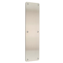 Frisco Eclipse Satin Stainless Steel 400x75mm Finger Plate (Pre-Pack) - JJ Building Materials