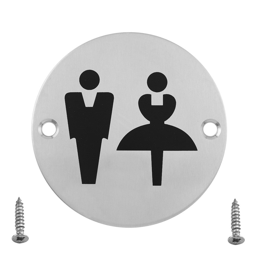 Frisco Eclipse Satin Stainless Steel 76mm Unisex Symbol - JJ Building Materials