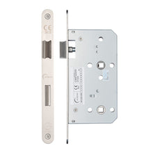 Frisco Eclipse Satin Stainless Steel Din Bathroom Lock Radius 60mm - JJ Building Materials
