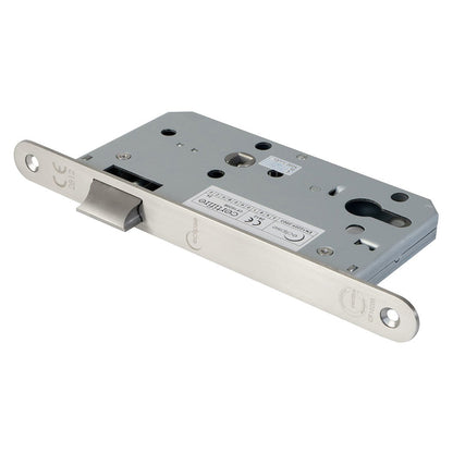 Frisco Eclipse Satin Stainless Steel Din Latch Radius 60mm - JJ Building Materials