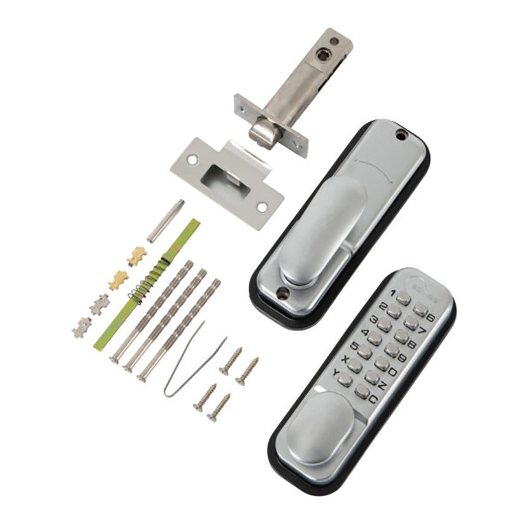 Frisco Eclipse Silver ED15 Eclipse Digital Lock (Fire Rated) - JJ Building Materials