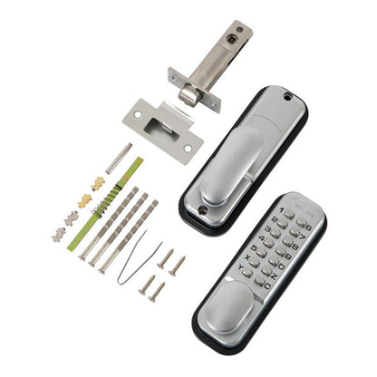 Frisco Eclipse Silver ED15 Eclipse Digital Lock (Fire Rated) - JJ Building Materials