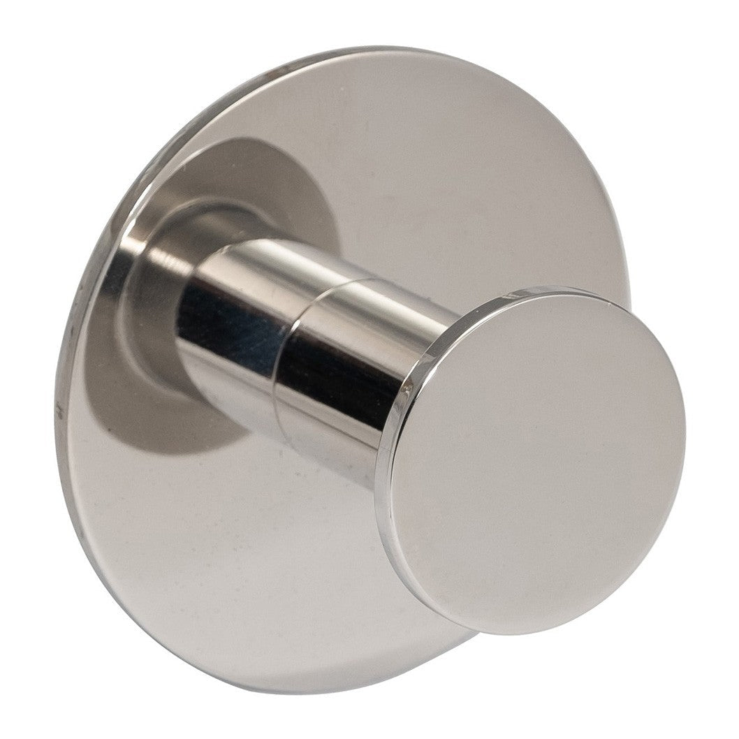 Frisco Eclipse Single Circular Self-Adhesive Coat Hook - JJ Building Materials