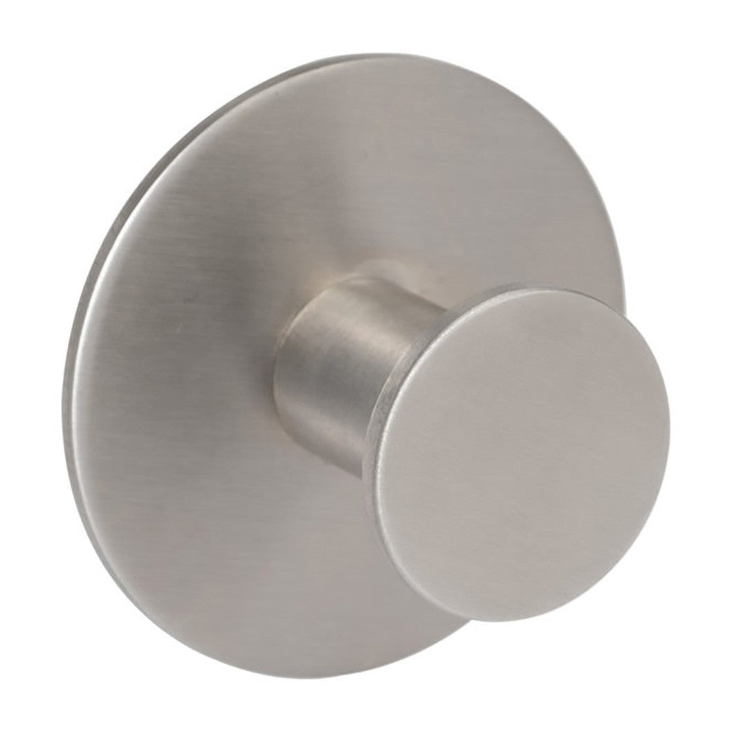 Frisco Eclipse Single Circular Self-Adhesive Coat Hook (Pre-Pack) - JJ Building Materials