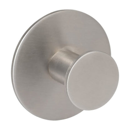 Frisco Eclipse Single Circular Self-Adhesive Coat Hook (Pre-Pack) - JJ Building Materials