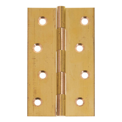 Frisco Eclipse Solid Drawn Brass Plain Butt Hinge - JJ Building Materials