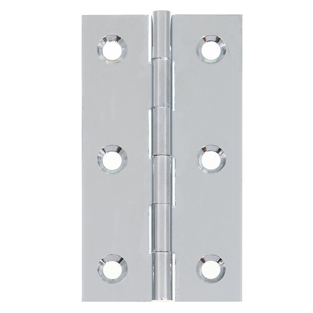 Frisco Eclipse Solid Drawn Brass Plain Butt Hinge - JJ Building Materials
