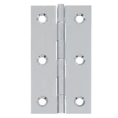 Frisco Eclipse Solid Drawn Brass Plain Butt Hinge - JJ Building Materials