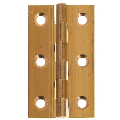 Frisco Eclipse Solid Drawn Brass Plain Butt Hinge - JJ Building Materials