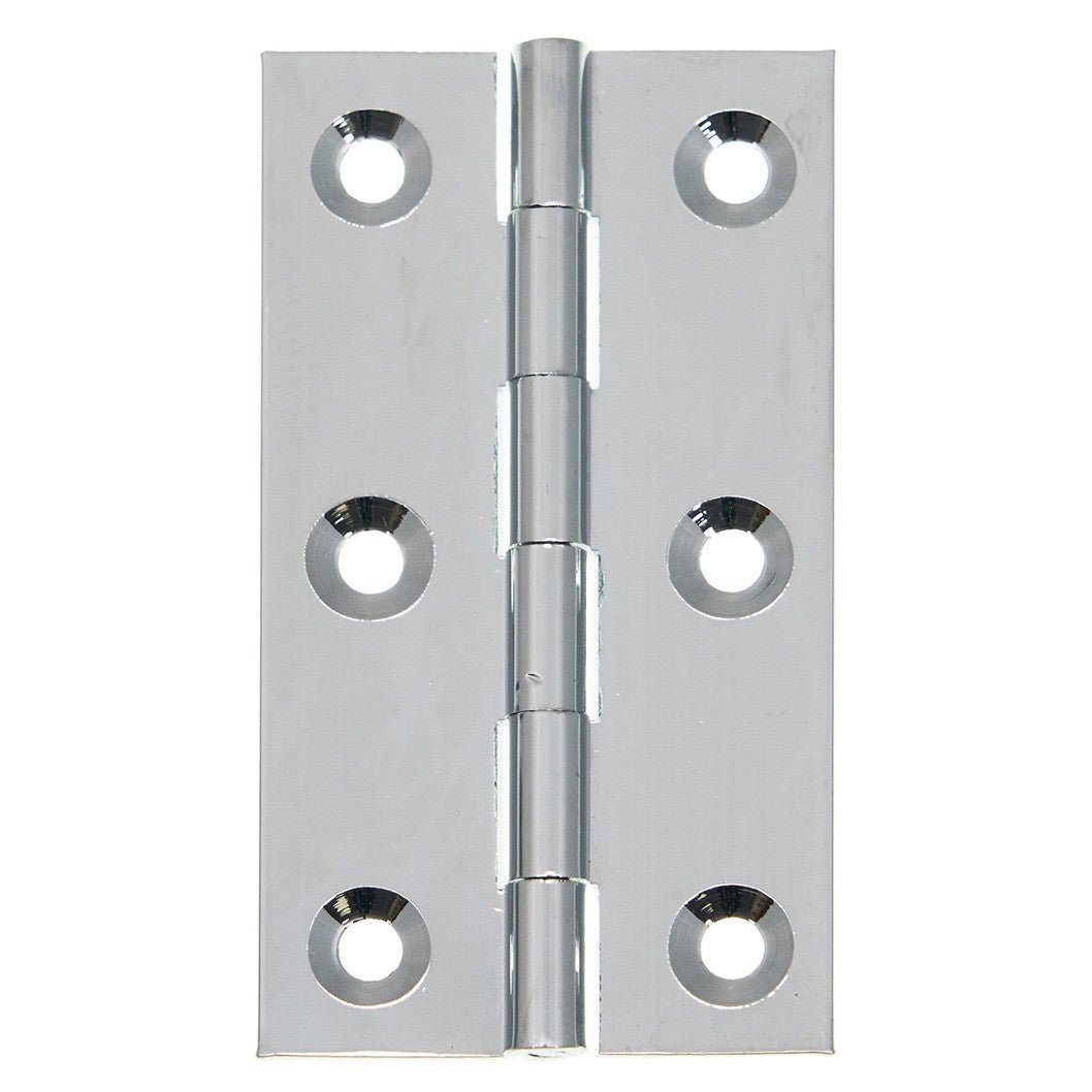 Frisco Eclipse Solid Drawn Brass Plain Butt Hinge - JJ Building Materials