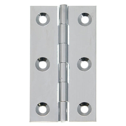 Frisco Eclipse Solid Drawn Brass Plain Butt Hinge - JJ Building Materials