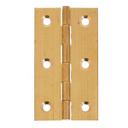 Frisco Eclipse Solid Drawn Brass Plain Butt Hinge - JJ Building Materials