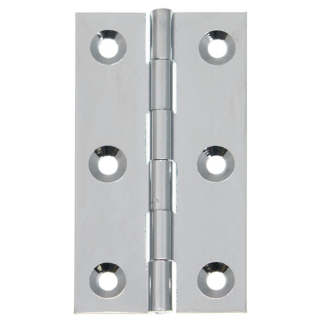 Frisco Eclipse Solid Drawn Brass Plain Butt Hinge Pair (Pre-Pack) - JJ Building Materials