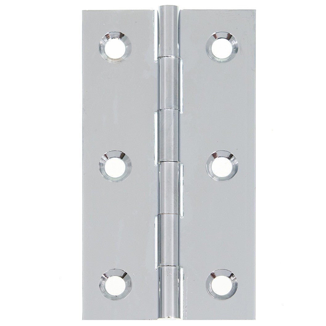 Frisco Eclipse Solid Drawn Brass Plain Butt Hinge Pair (Pre-Pack) - JJ Building Materials