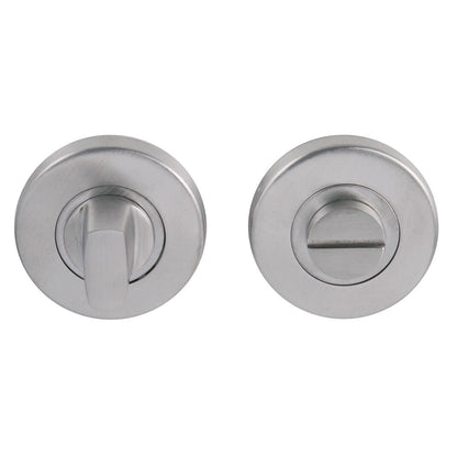 Frisco Eclipse Stainless Steel Bathroom Thumbturn & Release - JJ Building Materials