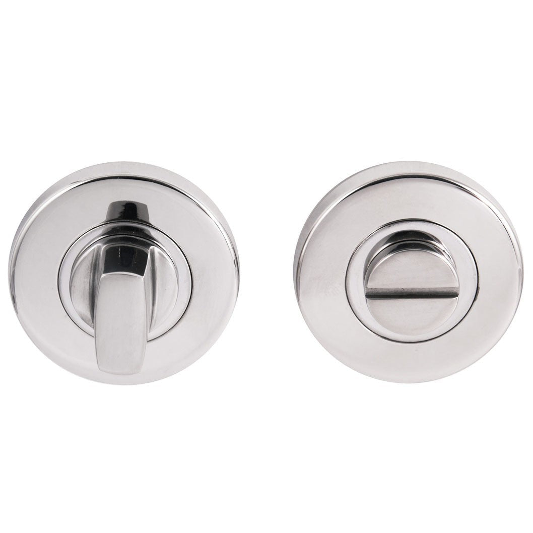 Frisco Eclipse Stainless Steel Bathroom Thumbturn & Release - JJ Building Materials