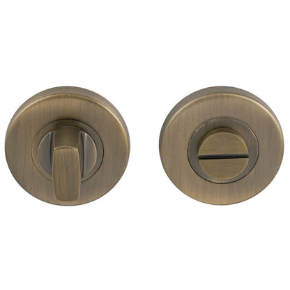 Frisco Eclipse Stainless Steel Bathroom Thumbturn & Release - JJ Building Materials