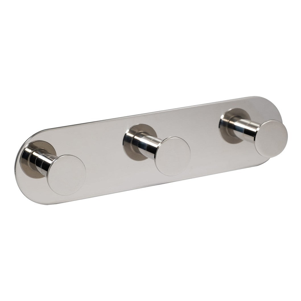 Frisco Eclipse Trio Circular Self-Adhesive Coat Hook - JJ Building Materials