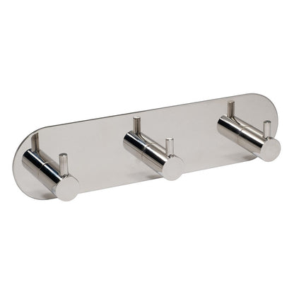 Frisco Eclipse Trio Self-Adhesive Coat Hook (Pre-Pack) - JJ Building Materials