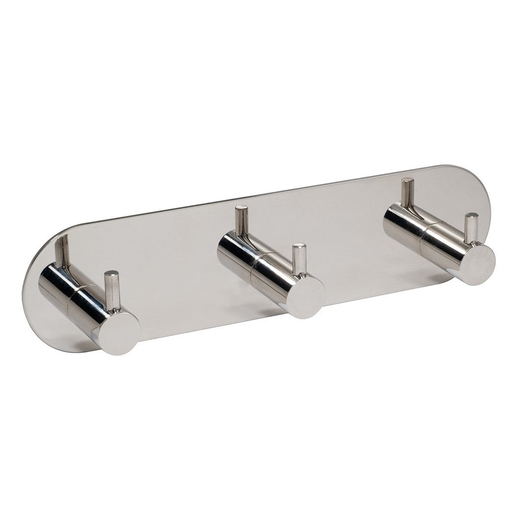 Frisco Eclipse Trio Self-Adhesive Coat Hook (Pre-Pack) - JJ Building Materials