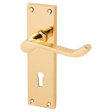Frisco Eclipse Victorian Scroll Lever On Backplate - JJ Building Materials