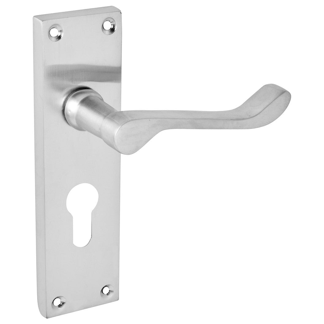 Frisco Eclipse Victorian Scroll Lever On Backplate - JJ Building Materials