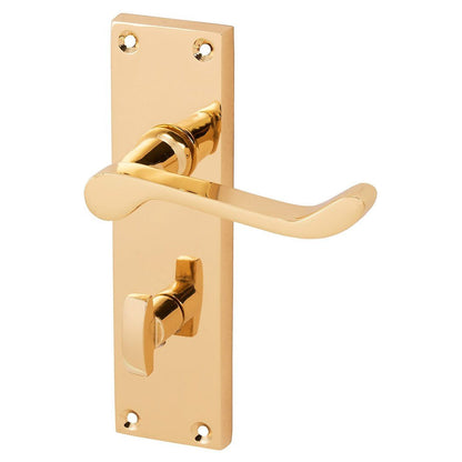 Frisco Eclipse Victorian Scroll Lever On Backplate - JJ Building Materials