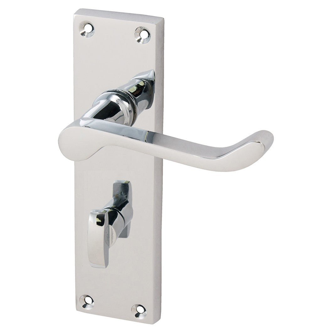 Frisco Eclipse Victorian Scroll Lever On Backplate - JJ Building Materials