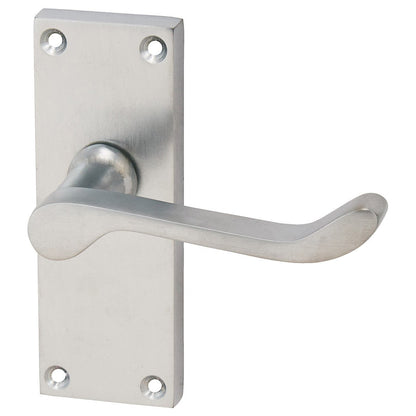 Frisco Eclipse Victorian Scroll Lever On Backplate - JJ Building Materials