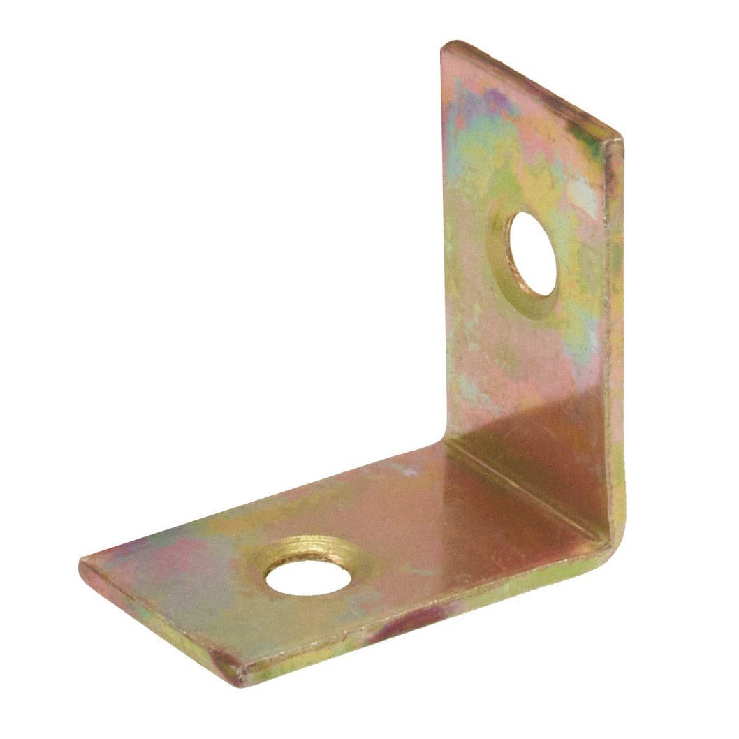 Frisco Eclipse Zinc Yellow Passivated 25mm Corner Brace - 4 Pack - JJ Building Materials