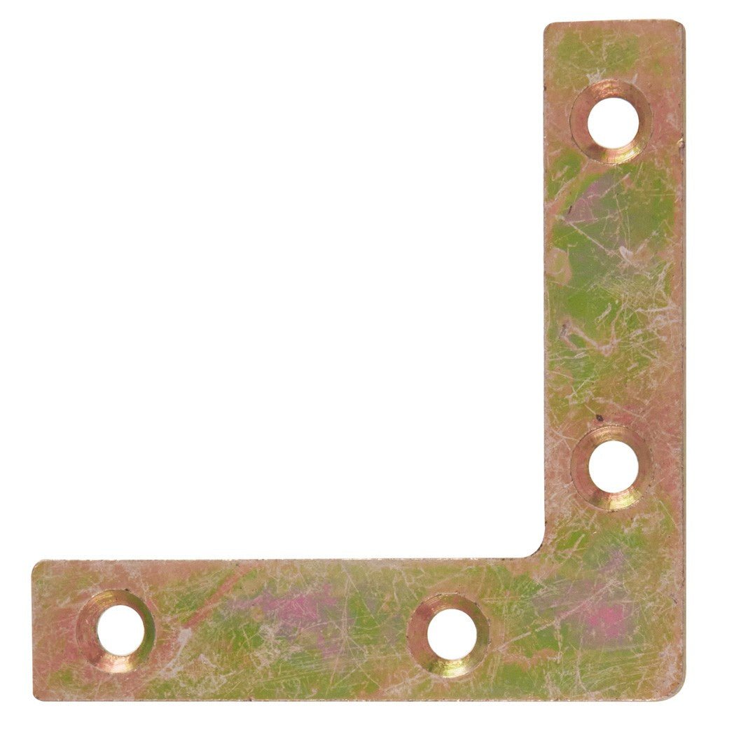 Frisco Eclipse Zinc Yellow Passivated Angle Plate - 4 Pack (Pre-Pack) - JJ Building Materials