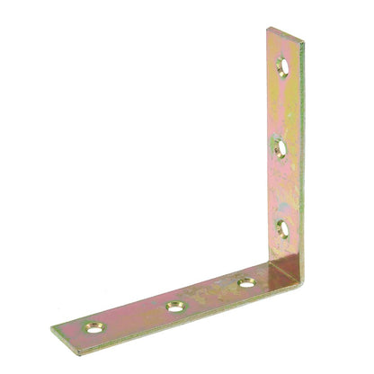 Frisco Eclipse Zinc Yellow Passivated Corner Brace - 4 Pack (Pre-Pack) - JJ Building Materials