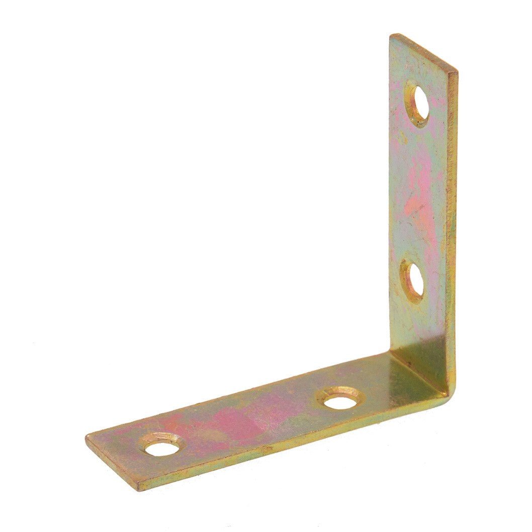 Frisco Eclipse Zinc Yellow Passivated Corner Brace - 50 Pieces - JJ Building Materials