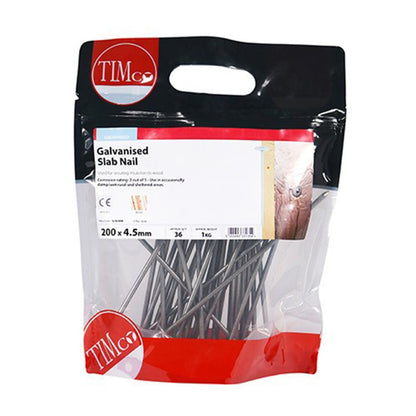 Galvanised Slab Nails - JJ Building Materials