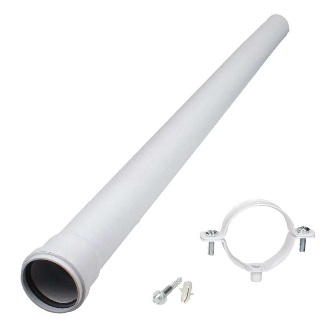 Glow-Worm 1 Metre White Plume Extension - JJ Building Materials