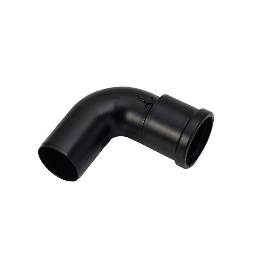 Glow - Worm 90 Degree Black Plume Bend - JJ Building Materials