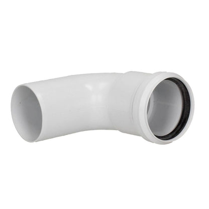Glow-Worm 90 Degree White Plume Bend - JJ Building Materials