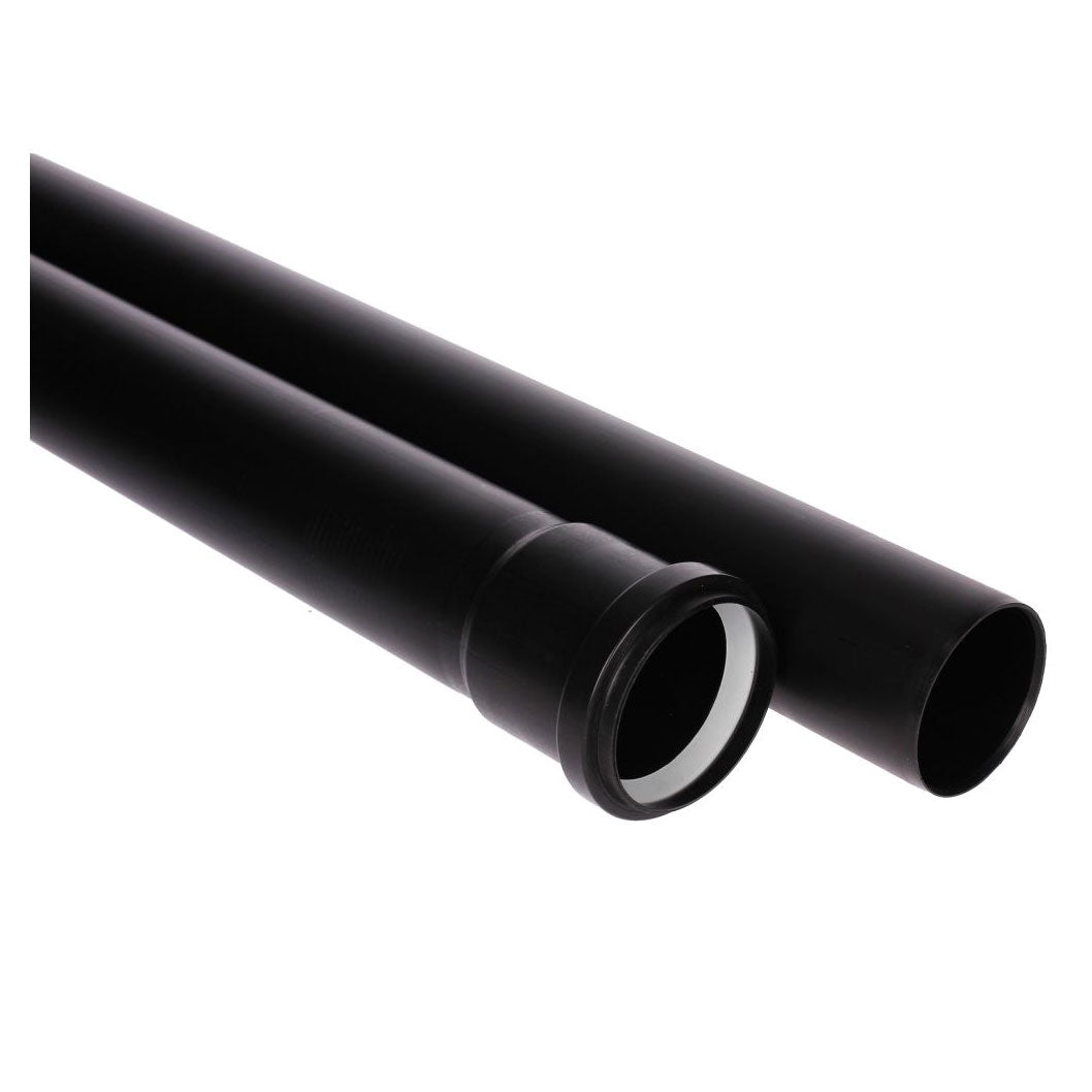 Glow - Worm Boiler Plume Management Kit (Black) - JJ Building Materials